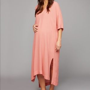 Enzo Costa Wedge Maternity Dress